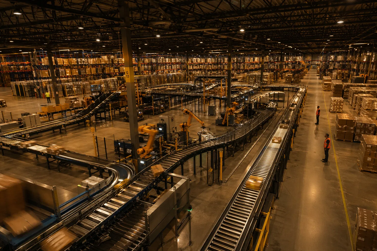 Warehouse operations and conveyor systems